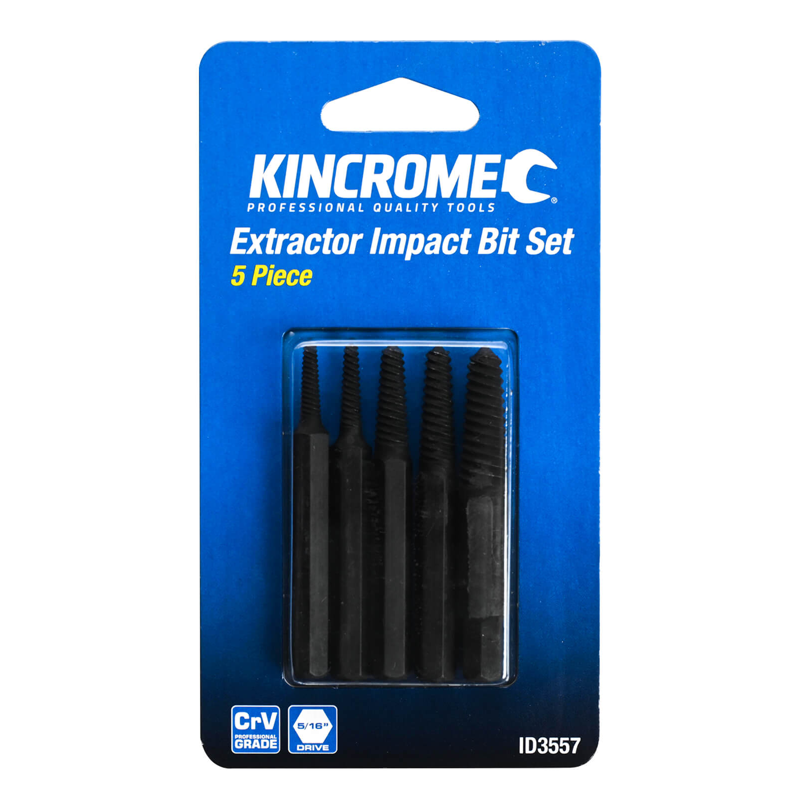 Extractor Impact Bit Set 5 16