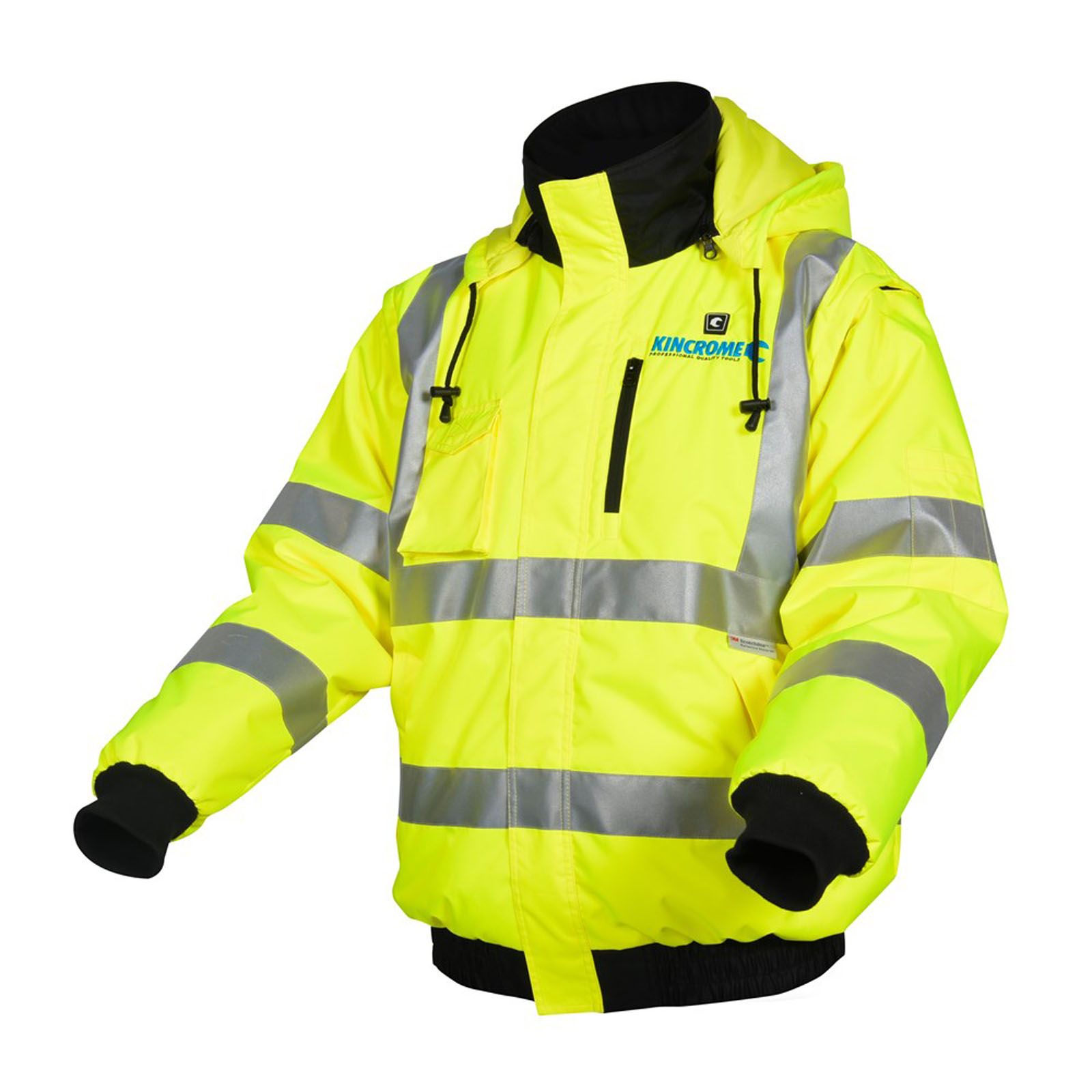 Heated Jacket Hi Vis Lithium Ion Large Kincrome Tools Kincrome