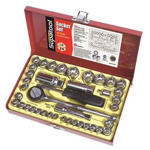 Socket Set 40 Piece Imperial & Metric