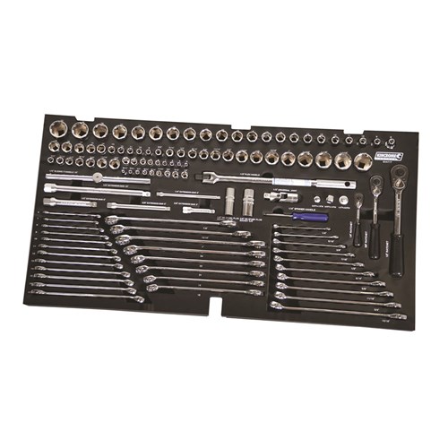 CONTOUR® 123 Piece LOK-ON™ Sockets / Accessories & Combination Spanners EVA Tray