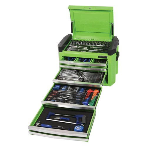 CONTOUR® Tool Chest Kit 236 Piece 8 Drawer 29" Green