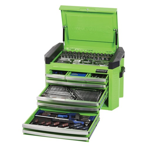CONTOUR® Tool Chest Kit 207 Piece 8 Drawer 29" Green