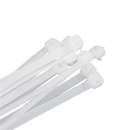 Reusable Cable Tie Pack 200 x 4.7mm 100 Piece