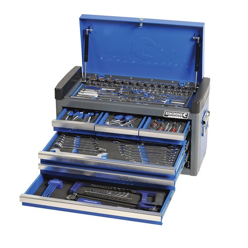 EVOLVE Tool Chest Kit 114 Piece 1/4, 3/8 & 1/2" Drive