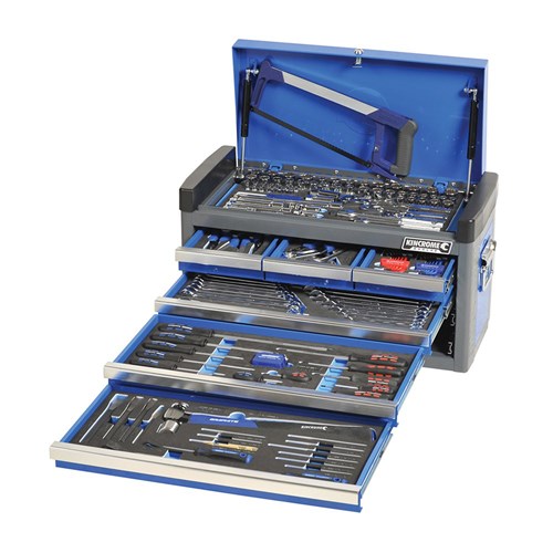 EVOLVE Tool Chest Kit 168 Piece 1/4, 3/8 & 1/2" Drive