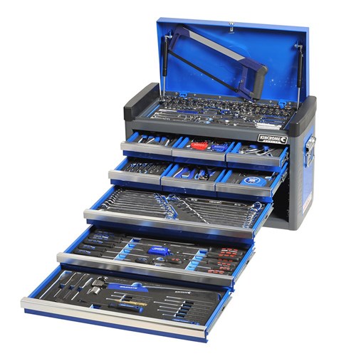 EVOLVE Tool Chest Kit 182 Piece 1/4, 3/8 & 1/2" Drive