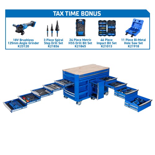 CONTOUR® Workstation Tool Kit 494 Piece 13 Drawer (60")