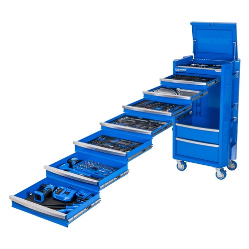 CONTOUR® Tower Trolley Tool Kit 474 Piece 9 Drawer (29")