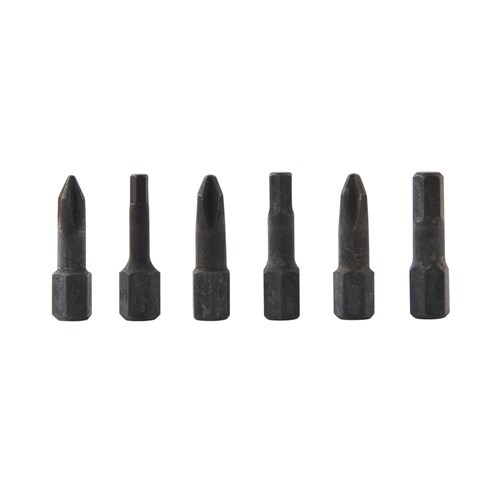 Replacement Bit Set 6 Piece 25mm