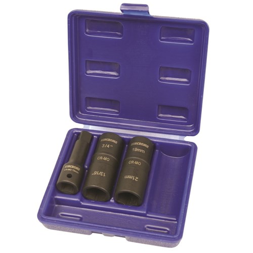 Flip Impact Socket Set 3 Piece AF & Metric