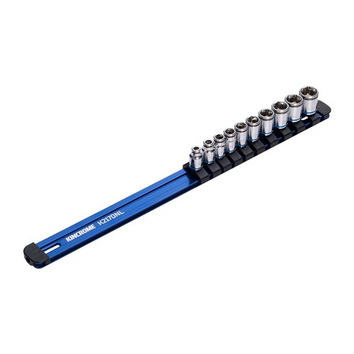 10 Piece 1/4” Drive NUT-LOK™ Socket Rail Set