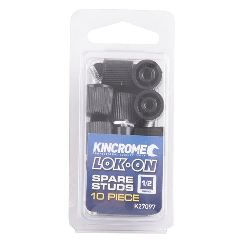 LOK-ON Magnet Rail Studs 1/2" 10 Piece