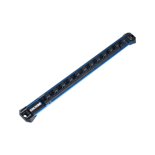 Magnetic Side-Lock Socket Rail 3/8" 382mm 12 Clip 