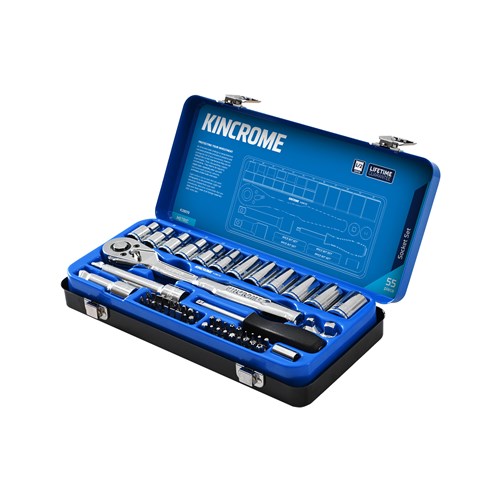 Socket Set 55 Piece 1/2" Drive Metric