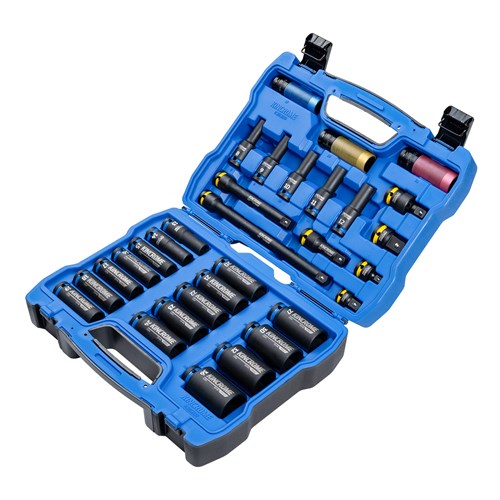 Deep Impact Socket Set 31 Piece 1/2" Drive - Metric