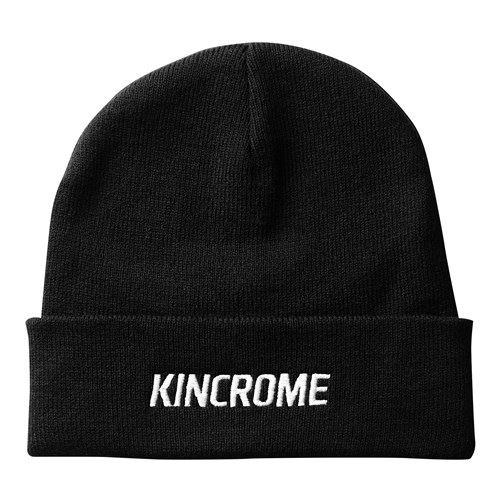 Kincrome Beanie Black W Cuff