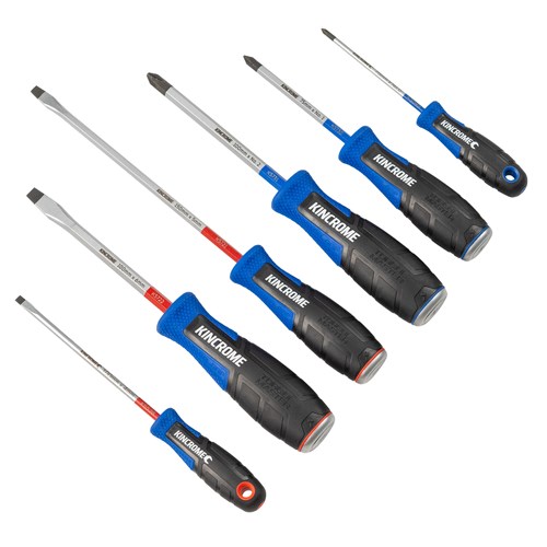 6 Piece Thru Tang Screwdriver Set