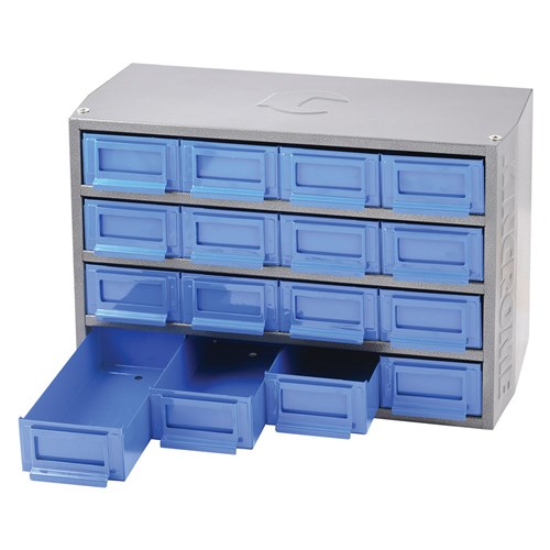 Storage Cabinet 16 Drawer Interlockable