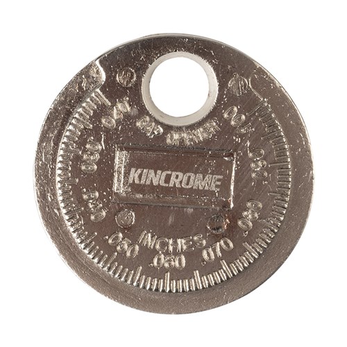 Spark Plug Gap Gauge Coin - Metric/ Imperial
