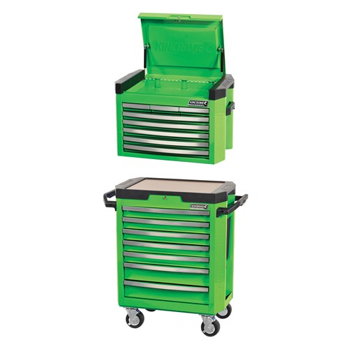 CONTOUR® Workshop Tool Kit 321 Piece 15 Drawer 29" Green