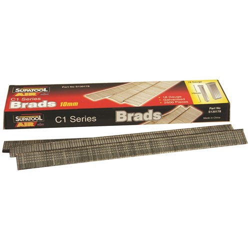 C1 Brads 2500 Piece 10mm