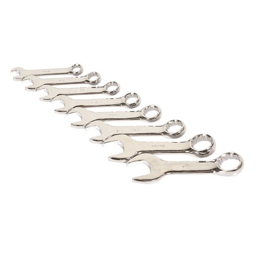 Stubby Combination Spanner Set 10 Piece