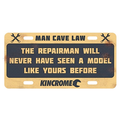 RETRO™ Sign Man Cave Law - Repairman