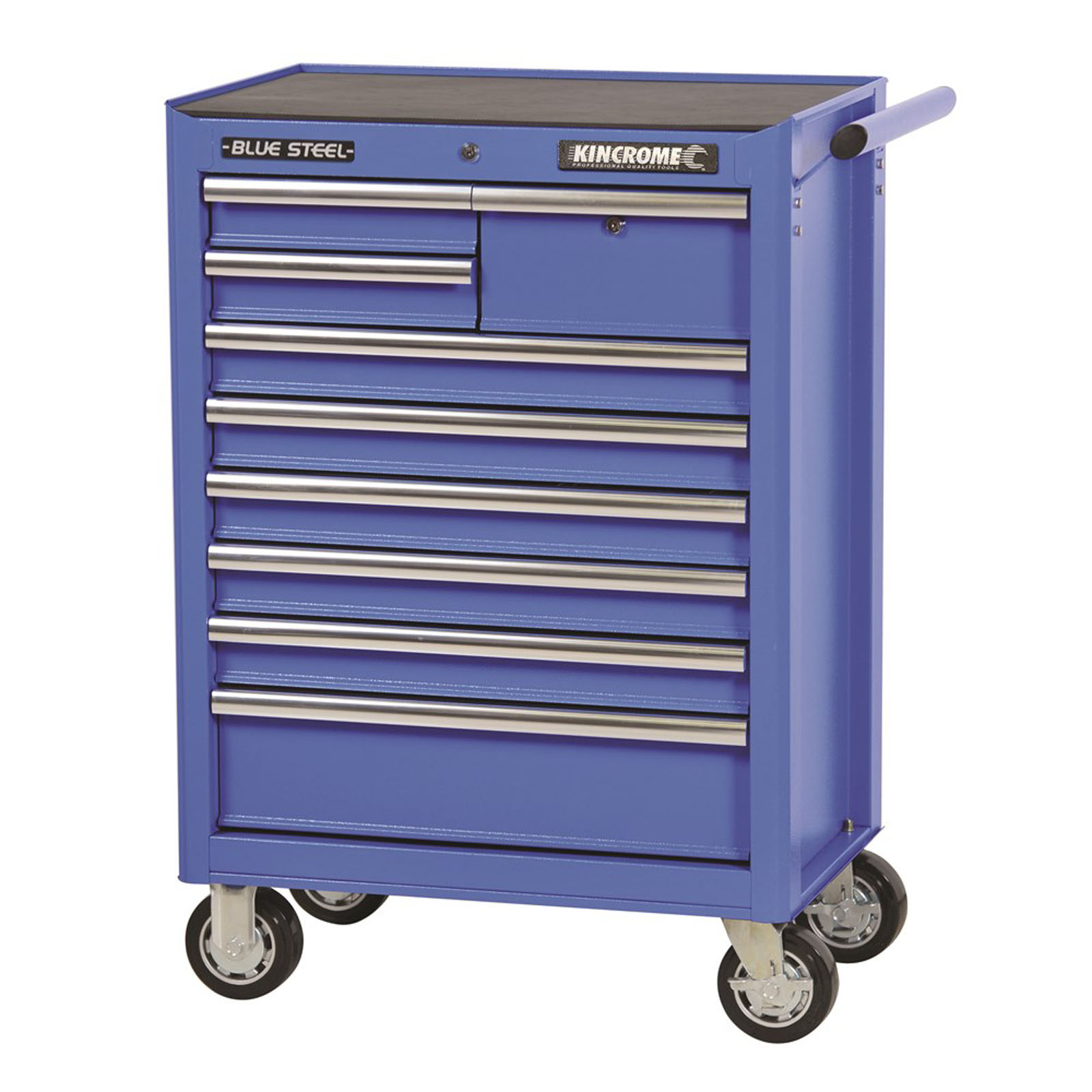 Tool Trolley 9 Drawer Blue Steel - Kincrome Tools - Kincrome